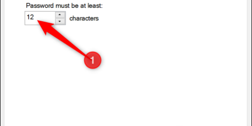 Где задается минимальная длина пароля для учетной записи Windows 10